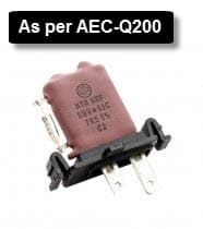 Ceramic type resistors for HVAC application.